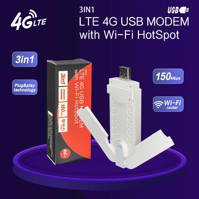 4G Wireless Car Hotspot UFI Router Modem Dongle