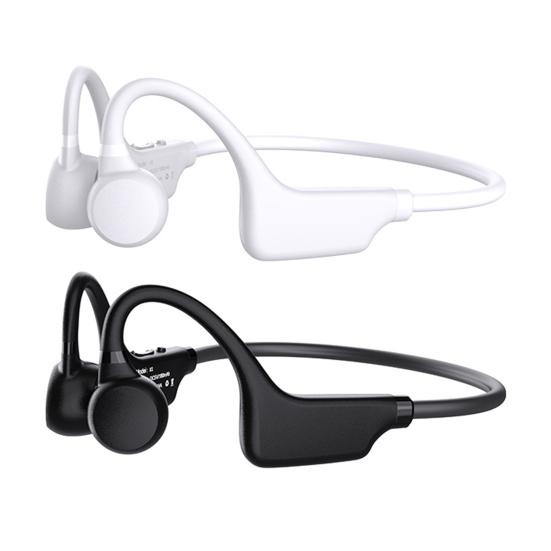 Bone Conduction Headphone Wireless Open Earbuds Waterproof Lightweight Ear Sports Headphones for Running Outdoor Exercise Workout