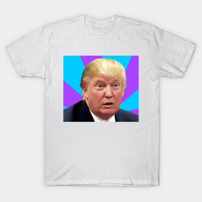T Shirt Women Donald Trump Harajuku Print Kawaii Tshirt Summer Short Sleeve Female T-Shirt Top Tee
