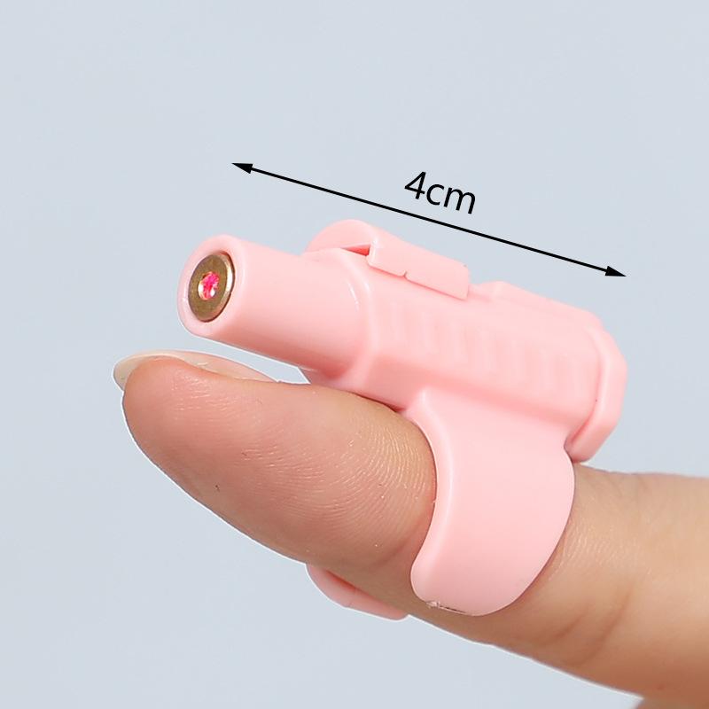 

Creative Cat Teaser: Laser Ring Stick & Self-Entertainment Infrared Pen Toy рожевий