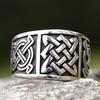 2023 New 316L Stainless Steel Viking Odin Trinity Celtic Knot Ring For Men  Amulet Jewelry for Gift  Free Shipping