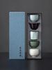 Five Famous Kilns Tea Set Ceramic Kung Fu Cup Master Cup High End Tea Bowl Creative Gift