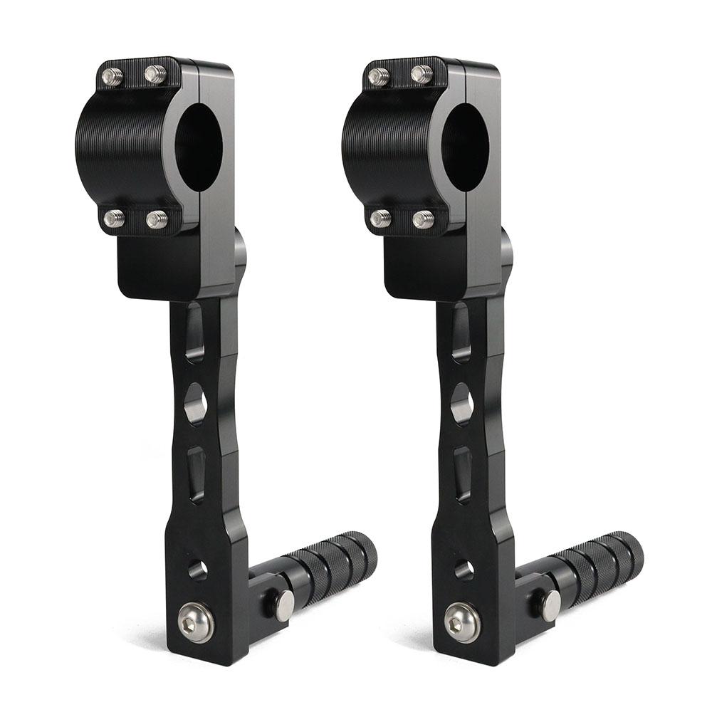 For KAWASAKI KLR650 1987-2024 KLE 500 KLX 250 VULCAN Motorcycle Rider Adjustable Foot Pegs Kit 22mm 7/8" 28.8mm 1/8" Highway