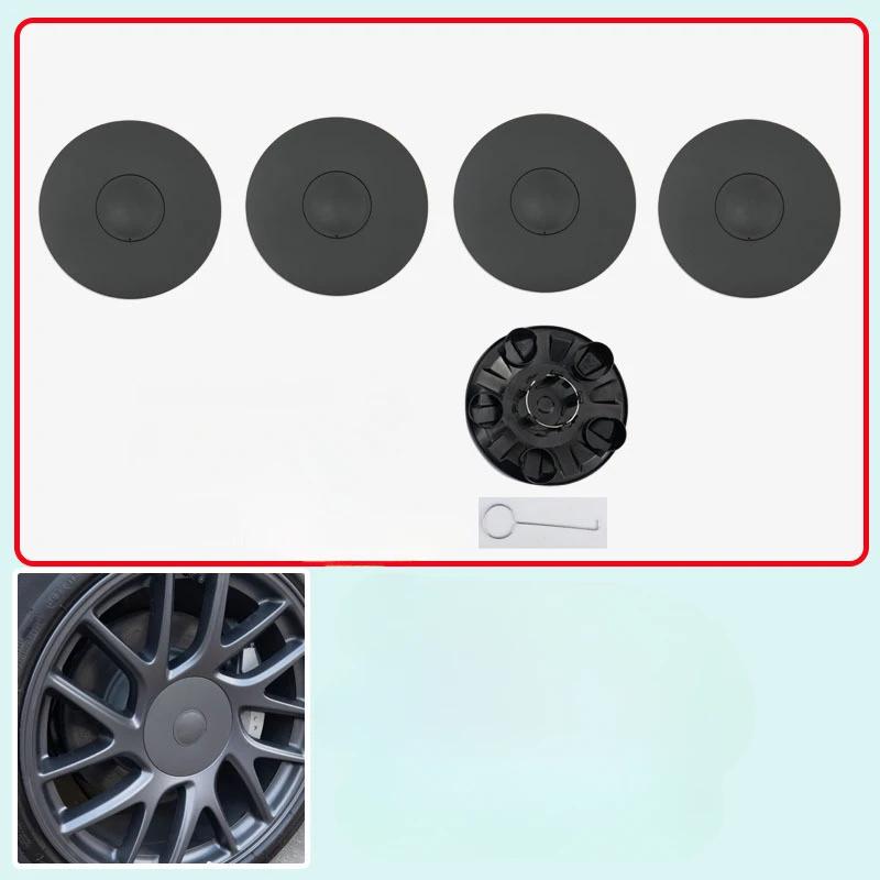 

Для Model 3 2025 автомобильные колпачки центральной ступицы 18-дюймовые колпачки для Tesla для Model 3 2025 аксессуары для защитной крышки ступицы шины