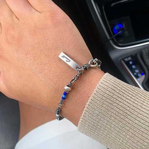Qoocobb Vivid Beads Gemstone Bracelet Unfreedic Bracelet-06