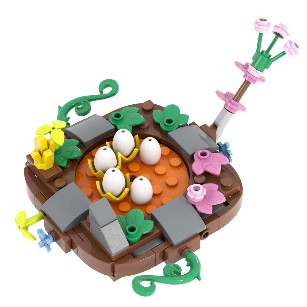 Jurassic Dinosaurier Nest Baby Bausteine Spielzeug Sammlung Souvenir Geschenk Geburtstag Jurassic Rex Raptor