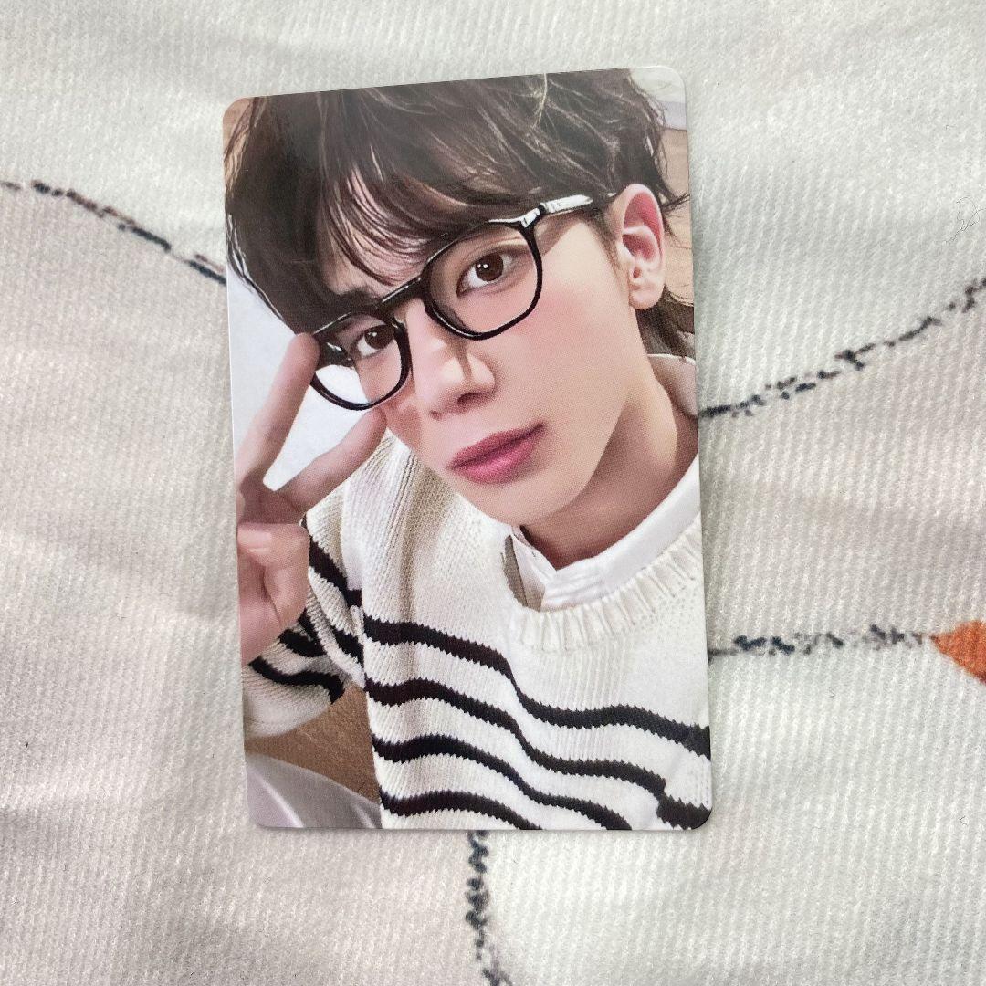 

[USED] TXT New Membership FC Benefits Friend Referral Fan Club Trading Card Taehyung