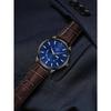 Luxury Business Fashion Quartz Watch with Leather Strap Alloy Case Pointer Dial-Premium Design Men's Gift