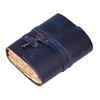 Handmade Vintage Leather Diary - Vintage Handmade Pages - Antique Key Closure - Blue Color. Size 6x4 Inches