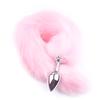 Puntos Sex Toy Adult Long Imitation Fox Hair Metal Anal Plug Cosplay Couple Flirting