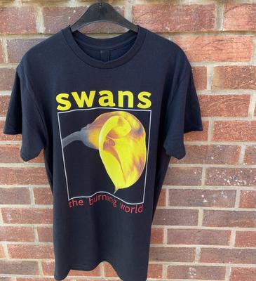 VTG Swans Band The Burning World Shirt Unisex Concert S To 5XL SG405 Unisex T-Shirt