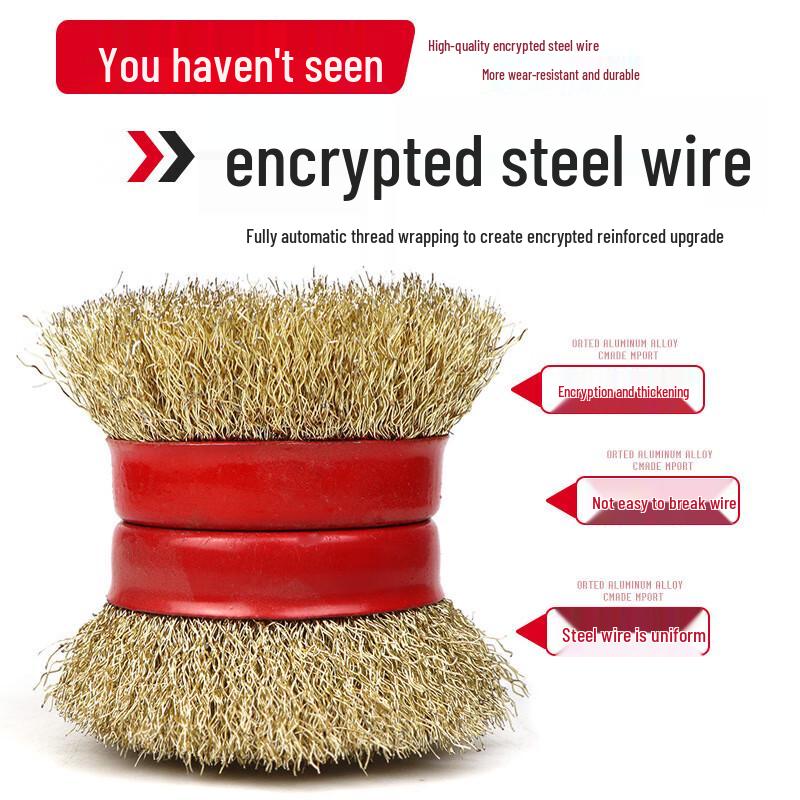 Angle Grinder Bowl Wire Brush