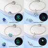 Copperluminous Beads Rabbit Astronaut Spaceship Charms Fitoriginal Bracelets Diy Fine Jewelry Gift For Women