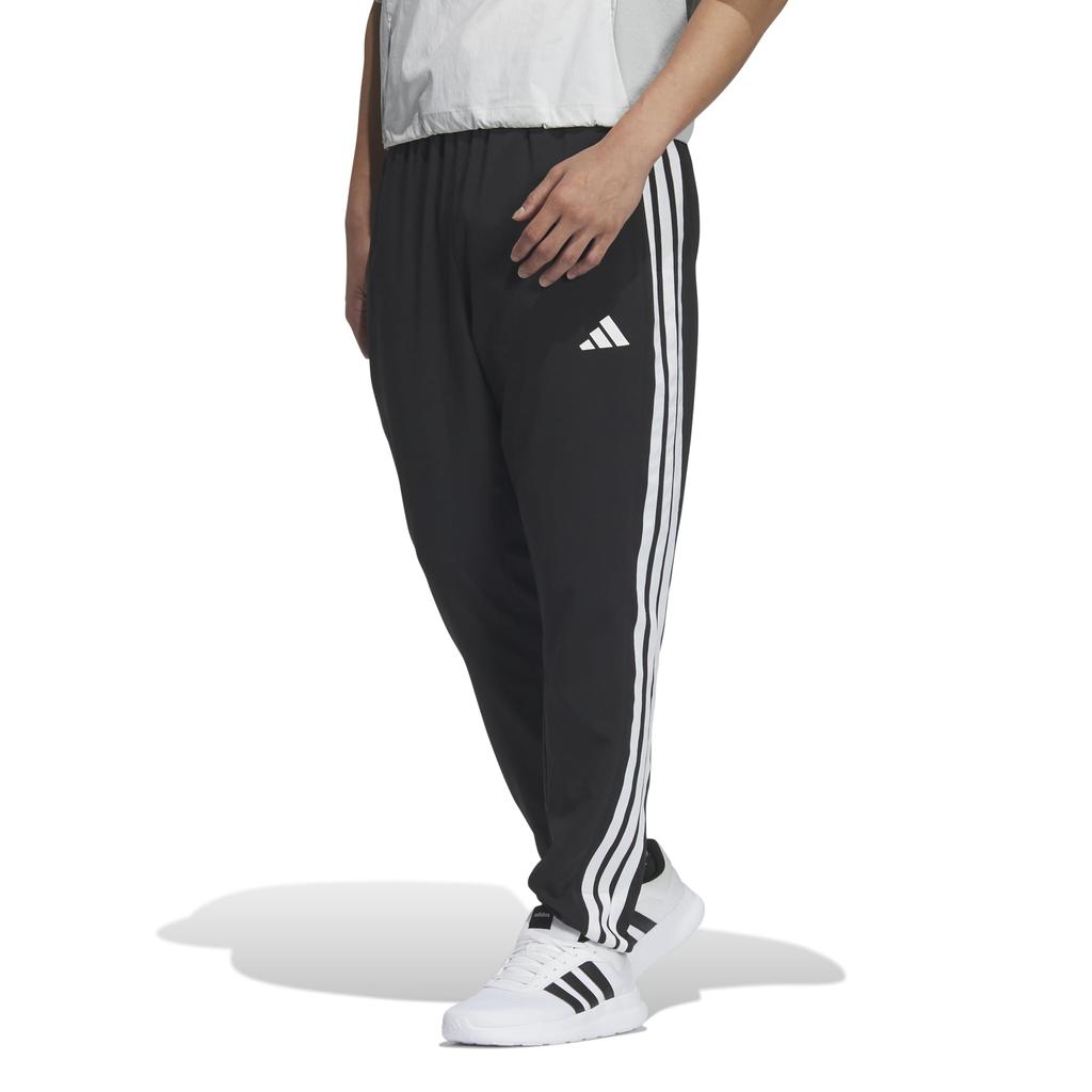 Adidas Jersey Bottoms Loose Fit Light Woven Track Pants BXF30 3-Stripes Men's Black/White (JV7003) J/XL