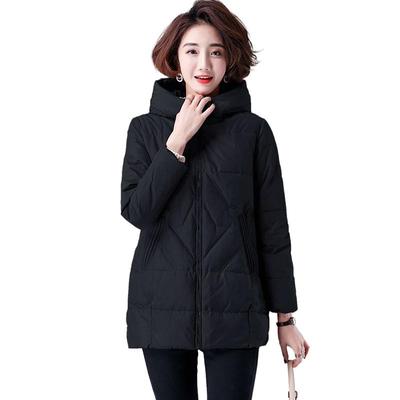 Winter Cotton Long Parkas Basic Jackets Female Women Hooded Coats Autumn Jacket Outwear