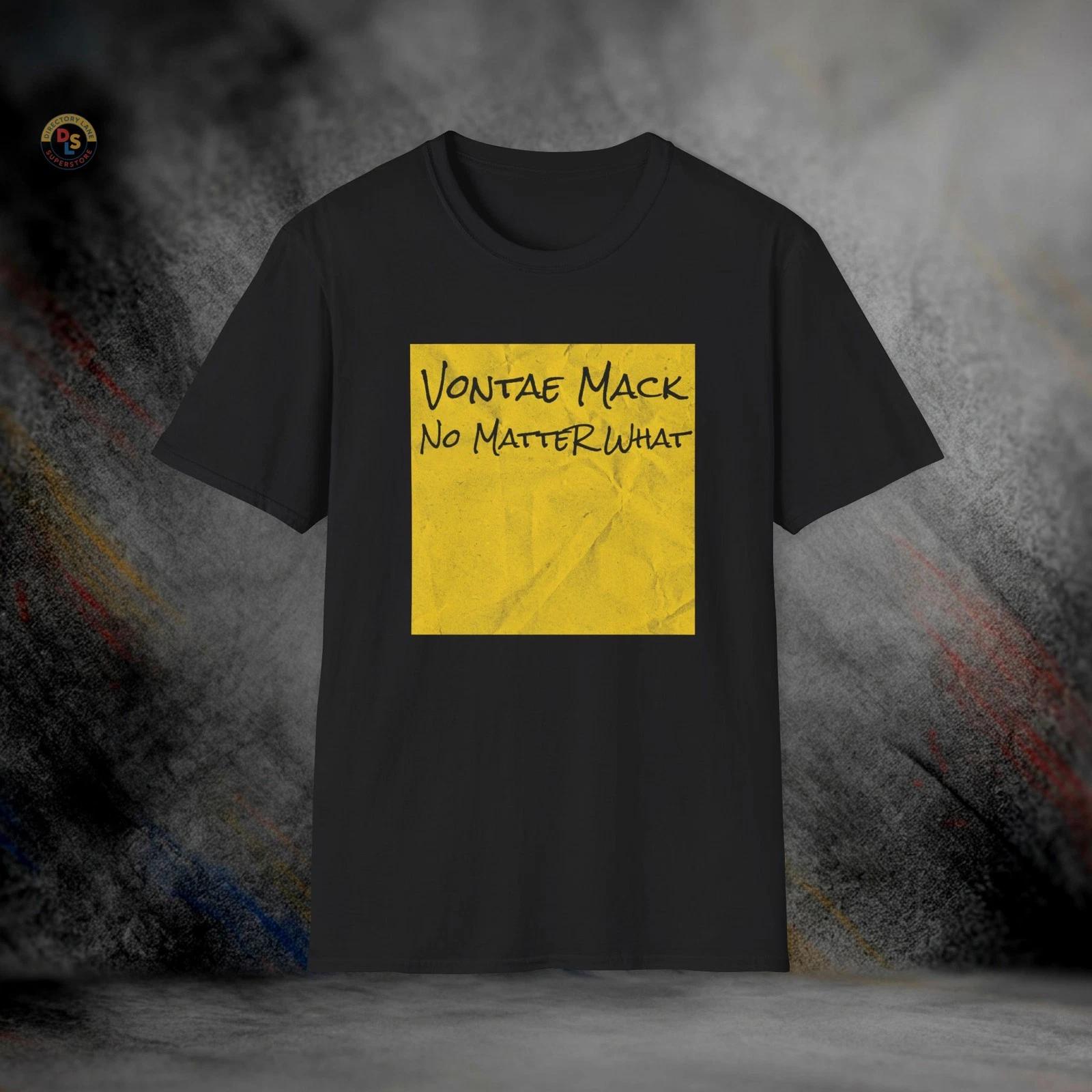 Vontae Mack No Matter What Draft Day T-Shirt | Softstyle Tee XL