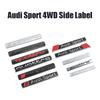 Car Styling Logo Metal Sticker Body Trunk Decal For Quattro A3 A4 A6 A5 Q5 A1 Q7 Q3 TT S1 RS3 RS4 S3 S4 RS5 RS6 RS7 S5 S6