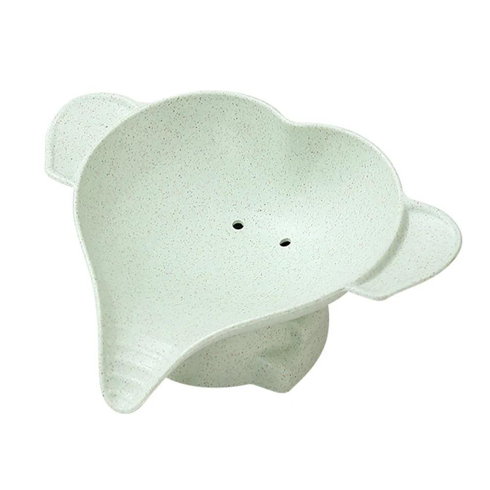 

Bathroom Decor Bathroom Pink Blue Cute Elephant High Functionality Home Decor Plastic Bathroom Accessories Compact зелёный