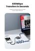 Toocki 100W Retractable Fast Charging Cable for Apple MacBook and iPad