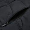 FILA Official 2023 Winter New Down Jacket Basic Fitness Sports Hooded Warm Coat Men outerwear Deep-Black A11M341915F-BK
