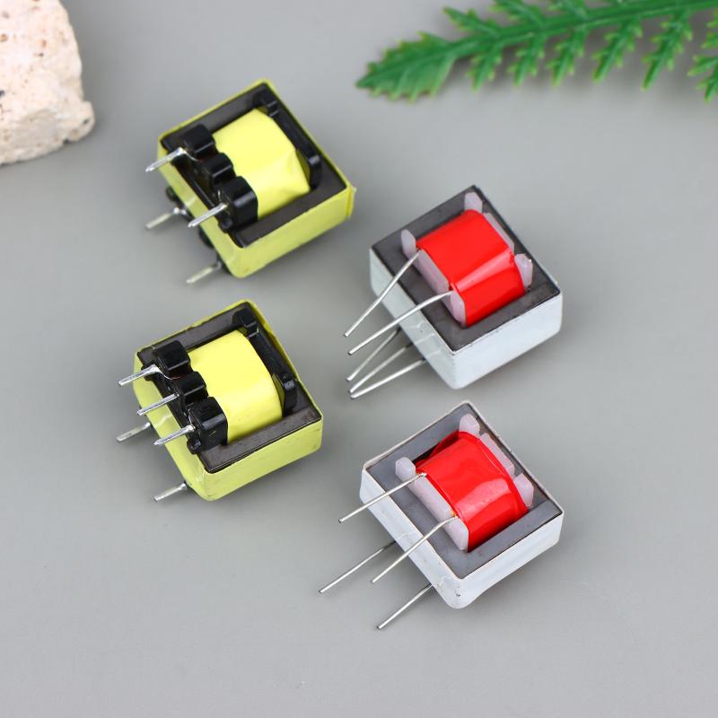 2Pcs135 Ohms Insulation Audio Transformer 600:600 Ohms 1:1 Ei14 Isolation Transformer Audio Isolation Transformer(Soft/Hard Pin)