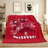 Custom Name Spider-Man Adventures Flannel Blanket Throw Blanket Soft Warm Sofa Bed Decor Unique Gift