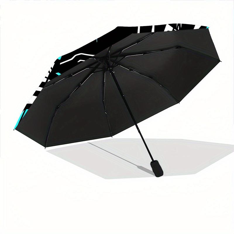 Gundam Mecha Automatic Open/close Umbrella, Heavy-Duty Iron Frame, Folding Portable Design, Travel, Everyday Use 202