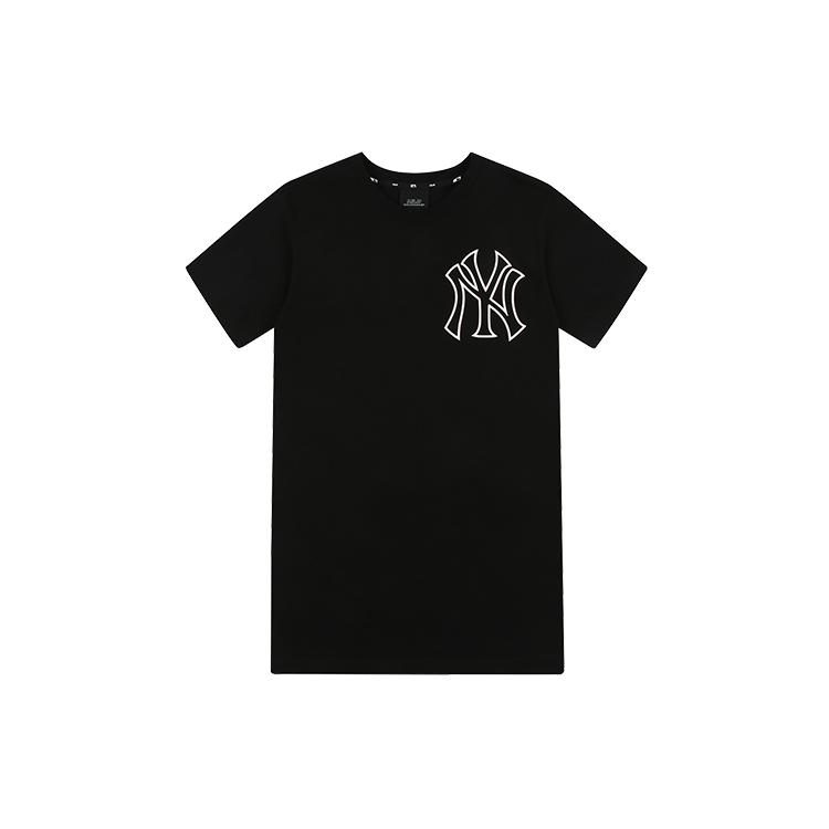 New MLB Short Sleeved Dress Women's Black 31OP05131-50L