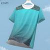 Sports Casual Jersey For Men Dry Fit Shirt Outdoor Running Cycling Short Sleeve Breathable Gym Wear Crew Neck T-Shirt