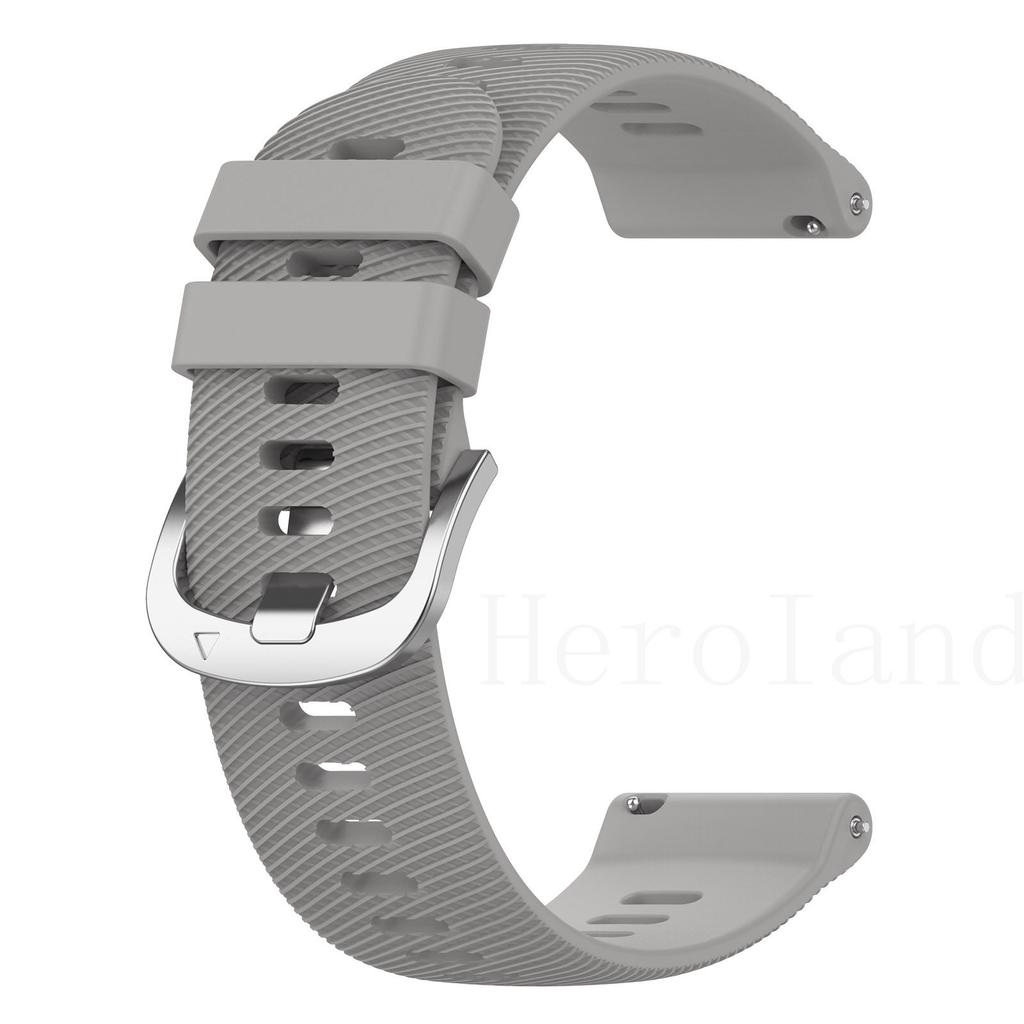 Silicone 18mm 22mm Watchband For Garmin Forerunner 255S Vivoactive 4S 3S Strap Wristband For Garmin Forerunner 255 Venu 2 Band