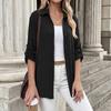 Women's Color Long Sleeve Button Down Shirt Loose Fit Casual Blouse for Fall