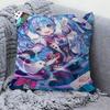 Amine H-Hatsunes-M-Miku Girls Pillow Cushion Cover Pillowcase Living Room Sofa Home Decor Customized