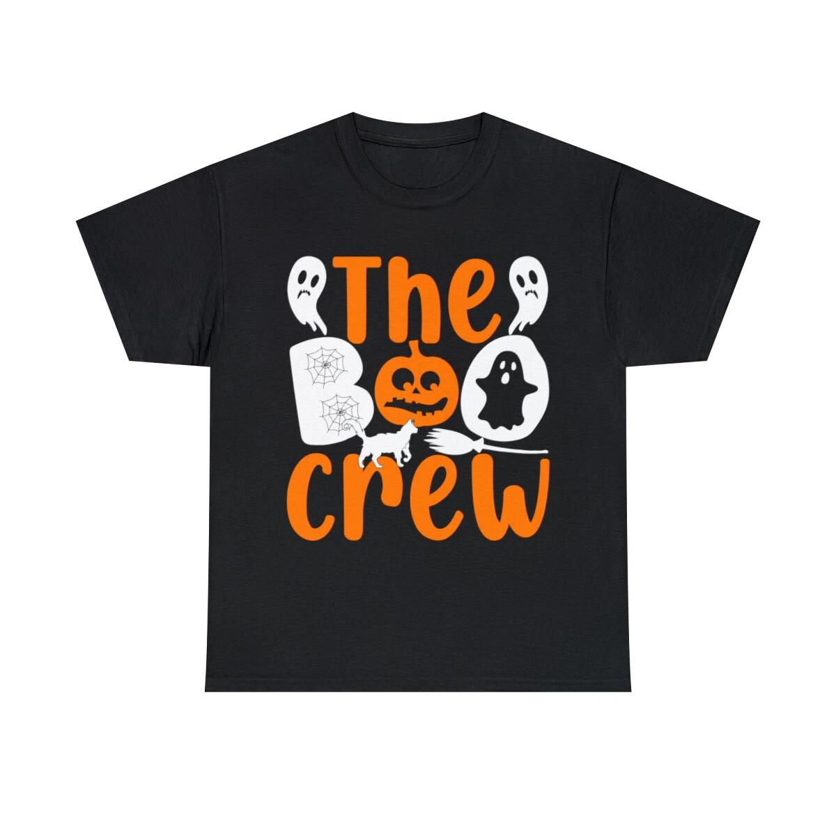 The Boo Crew Halloween Graphic Tee Shirt, S-5XL S