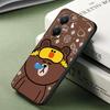 Cartoon Bear B-Browns C-Conys Soft Phone Case for Xiaomi Poco X5 X6 X7 X8 Pro Max X3 F7 F8 Ultra M8 M7 M6 M5 Redmi 15 15C 14C 13
