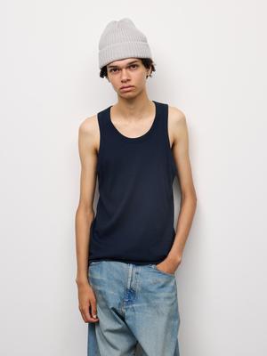 Cotton Color Rib Tank Top
