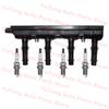 For Opel Corsa D 1.4 Meriva B Adam M13 Mokka Vauxhall Astra J Chevrolet Cruze Trax Orlando 2015 Ignition Coil & Spark Plugs Kit