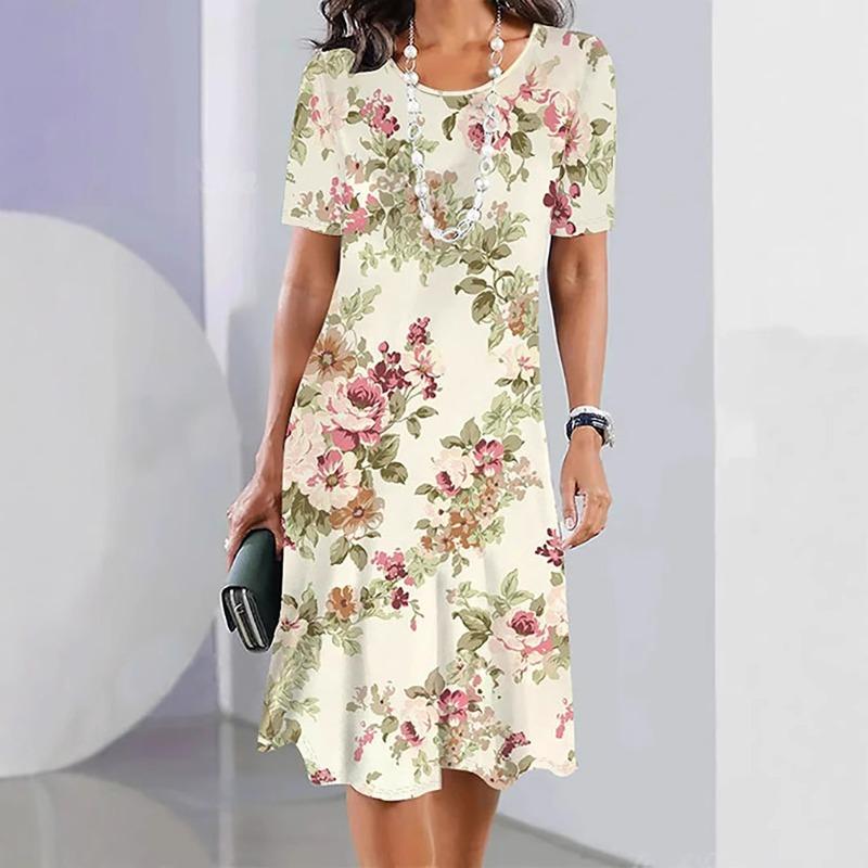 

Женское облегающее платье с коротким рукавом с принтом весна лето фестиваль повседневная мода женские обтягивающие платья XXL абрикосовый