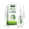 Ximonth Spray do Oczyszczania Płuc Naturalny Ekstrakt Roślinny Nawilżający Układ Oddechowy Łagodny Oczyszczający Płuca Długotrwała Pielęgnacja Ziołowy Spray do Oczyszczania Płuc