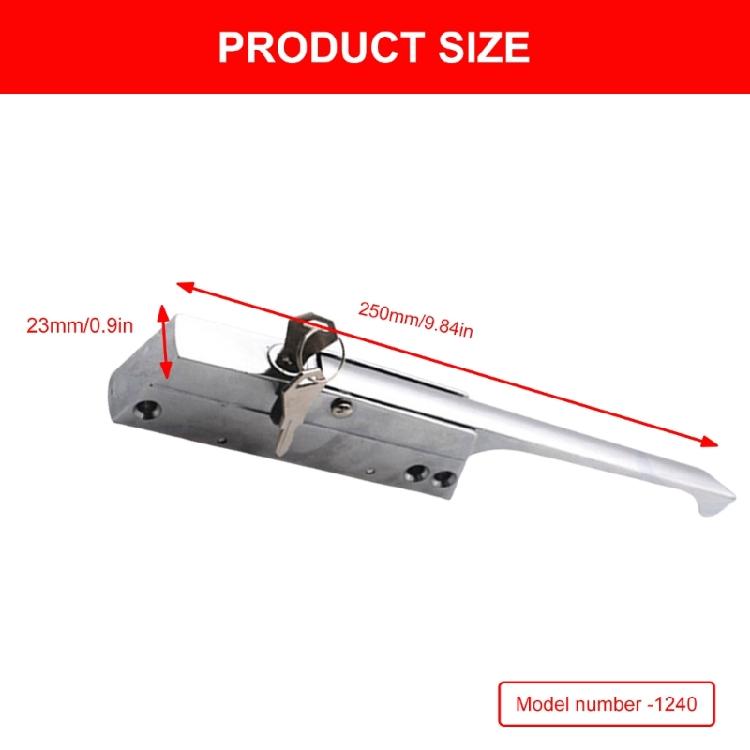 Multifunction Cold Room Door Handle Walk In Freezer Handle Upgrades for Furniture & Industrial Refrigeration Environment