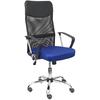 Chaise De Bureau - PIQUERAS Y CRESPO - Gontar - Dossier Maille Noire - Assise Ergonomique - Réglable En Hauteur