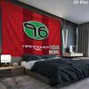 Hannover 96 Custom Name Wall Tapestry Aesthetic Wall Hanging Printed Fabric Blanket Decorative Tapestries for Bedroom Living Room Home Decor