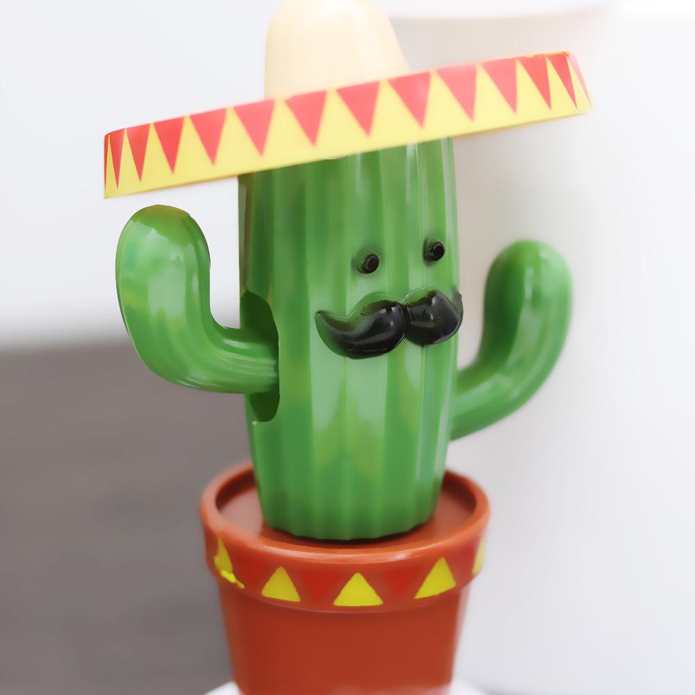 Creatief 1 Stuks Schattige Zonne Cactus Schommel Dansend Speelgoed Cartoon Flip Flap Speelgoed Schuddend Beweegbaar Huis Auto Bureau Decoratie Ornament Cadeau