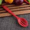 Non-Stick Silicone Slotted Spoon Long-Handled Cooking Serving Spoon Skimmer Scoop Drainer Spoon For Kitchen Gadgets Accessories