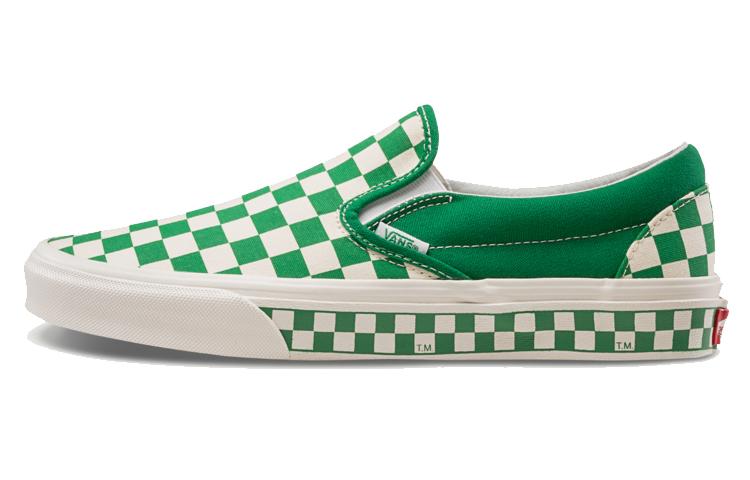 Кеды-слипоны Classic Vans Nextor Checkerboard - Jolly Green VN0A38F7PVC 35