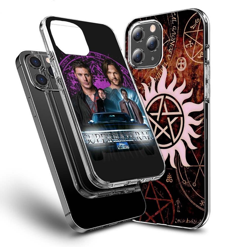 Babaite Supernatural SPN Dean And Sam Phone Case For Apple Iphone 16E Capa 15+ 14 Plus 17 Air 16 Pro Max 12 Pro Cute 13 Mini