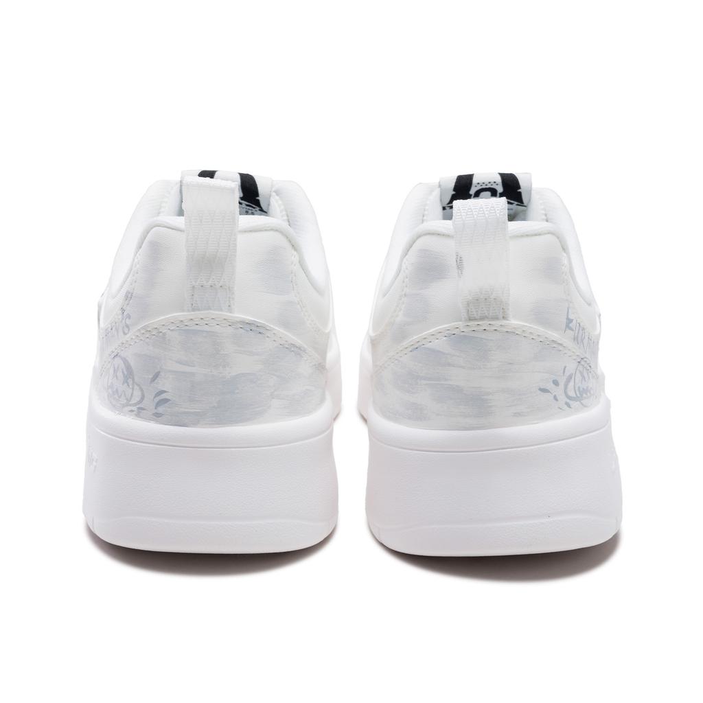 Li Ning First Cloud Gray Tone Graffiti Trendy Lightweight And Breathable Low top Skateboard Shoes Men's Black AGCV189-8(Team893-)