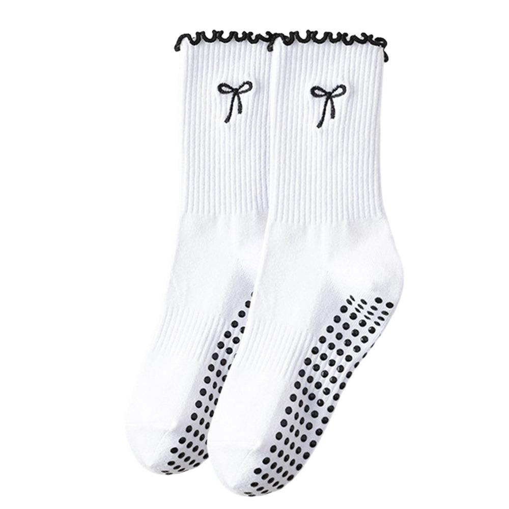 Rutschfeste Pilates-Socken Atmungsaktive Bodensocken Trendige Yoga-Socken für Damen
