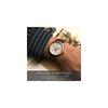 Salvatore Marra Moon Phase Multi-Calendar Men's Watch 5 ATM Water Resistant Leather Strap Silver Black SM21106-SSBK