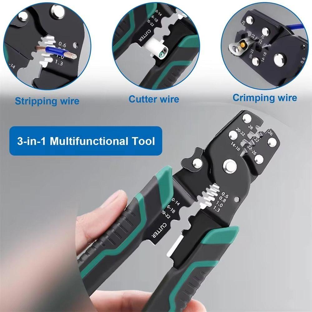 Stripping Cutting Electric Terminals Crimping Pliers Multipurpose Wire Stripper  Hand Tool
