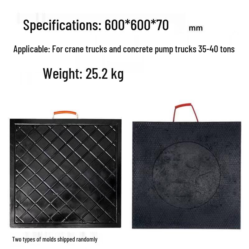 Heavy-Duty Crane Outrigger Pad